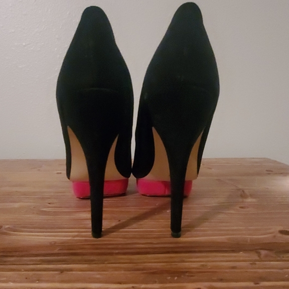 NEW Dolce Vita Color Block Platform Pumps - Picture 5 of 6